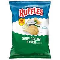 RuƯles Sour Cream & Onion Potato Chips