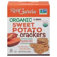 RW Garcia Organic Gluten Free 3 Seed Sweet Potato Crackers