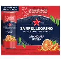 San Pellegrino Aranciata Rossa Sparkling Blood Orange Beverage - 6 pk