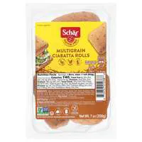 Schar Gluten Free Multigrain Ciabatta Sandwich Rolls - 4 ct