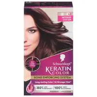Schwarzkopf Keratin Color Permanent Anti-Age Hair Color Intense Cocoa 4.6