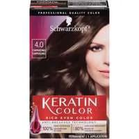 Schwarzkopf Keratin Color Permanent Hair Color Cappuccino 4.0