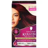 Schwarzkopf Keratin Permanant Hair Color Deep Red 5.88