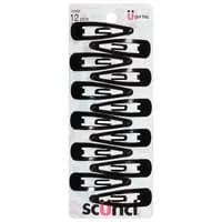 Scunci Clips Black