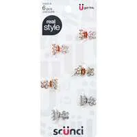 Scunci Jaw Clips Real Style