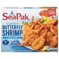 SeaPak Butterfly Shrimp Family Size Frozen