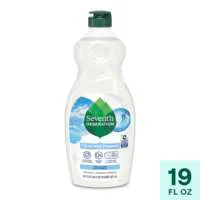Seventh Generation Powered by Plants Free & Clear Liquid Dish Soap