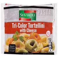 Seviroli Tri-Color Tortellini Pasta with Cheese Frozen