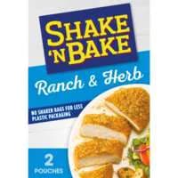 Shake 'N Bake Ranch & Herb Seasoned Coating Mix - 2 ct
