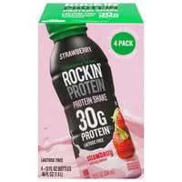 Shamrock Farms Rockin' Protein Lactose Free Strawberry Protein Shake - 4ct