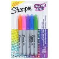 Sharpie Glam Pop Fine Permanent Markers