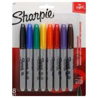 Sharpie Permanent Markers Fine Point Assorted Colors