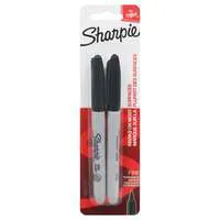 Sharpie Permanent Markers Fine Point Black
