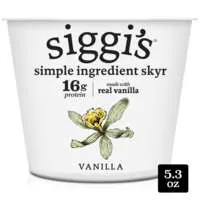 Siggi's Non Fat Vanilla Skyr Yogurt Cup