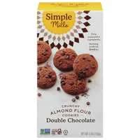 Simple Mills Gluten Free Crunchy Double Chocolate Almond Flour Cookies