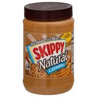 Skippy Natural Creamy Peanut Butter Spread