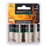 Smart Living Alkaline Batteries Size C