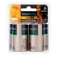 Smart Living Alkaline Batteries Size D