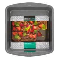 Smart Living Cake Pan Square Non-Stick 8 X 8 Inch