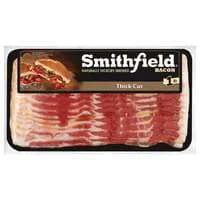 Smithfield Hickory Smoked Thick Cut Bacon Sliced