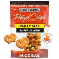 Snack Factory BuƯalo Wing Flavored Pretzel Crisps Party Size