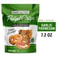 Snack Factory Deli Style Garlic Parmesan Flavored Pretzel Crisps