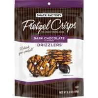 Snack Factory Drizzlers Dark Chocolate Flavored Pretzel Crisps