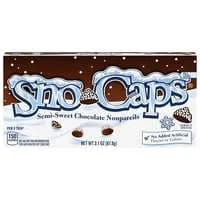 Sno-Caps Semi-Sweet Chocolate Nonpareils Candy Movie Theater Box