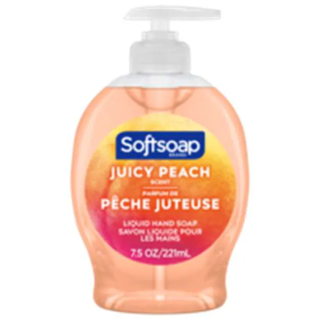 Softsoap Juicy Peach Scent Liquid Hand Soap Pump