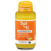 Sol-ti Superboost SuperShot Turmeric/Ginger/Pineapple Living Beverage