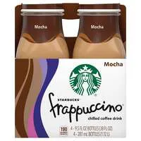 Starbucks Frappuccino Mocha Chilled CoƯee Drink - 4 pk