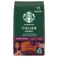 Starbucks Italian Roast Dark Roast Ground CoƯee