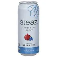 Steaz Antioxidant Brew Organic Blueberry Pomegranate Green Iced Tea