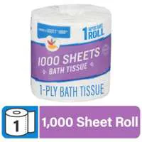 Stop & Shop 1000 Sheets 1-Ply Toilet Paper Unscented