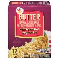 Stop & Shop Butter Microwave Popcorn - 12 ct