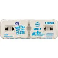 Stop & Shop Cage Free Extra Large White Eggs