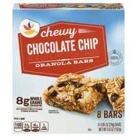 Stop & Shop Chewy Chocolate Chip Granola Bars - 8 ct