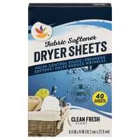 Stop & Shop Clean Fresh Scent Fabric Softener Dryer Sheets