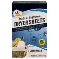 Stop & Shop Clean Fresh Scent Fabric Softener Dryer Sheets