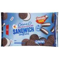 Stop & Shop Creme O Double Filled Sandwich Cookies Family Size