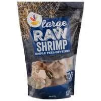 Stop & Shop Farm Raised Raw EZ-Peel Large Shrimp 31-40 ct per lb Frozen