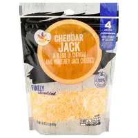 Stop & Shop Finely Shredded Cheddar Jack Cheese