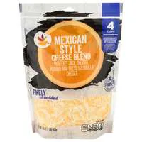 Stop & Shop Finely Shredded Mexican Style 4 Cheese Blend