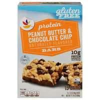 Stop & Shop Gluten Free Peanut Butter & Chocolate Chip Protein Bars 15 ct