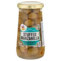 Stop & Shop Green Manzanilla Olives StuƯed with Pimientos