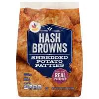 Stop & Shop Hash Browns Shredded Potato Patties - 10 ct Frozen