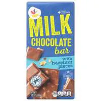 Stop & Shop Milk Chocolate Candy Bar with Hazelnut Pieces
