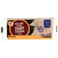 Stop & Shop New York Extra Sharp Yellow Cheddar Cheese Block