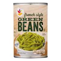 Stop & Shop No Salt Added French Style Green Beans
