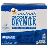 Stop & Shop Non Fat Instant Dry Milk - 10 ct